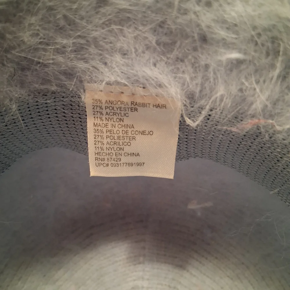 Angora Blend Bucket Hat - Picture 7 of 7